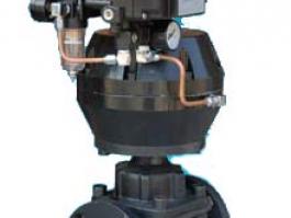 氣動法蘭隔膜閥帶定位器