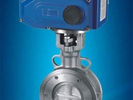 電動三偏心對夾蝶閥