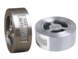 H71（H/W/X/F）不銹鋼對(duì)夾式長(zhǎng)沙式止回閥