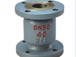 碳鋼立式法蘭止回閥