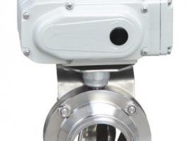 電動衛(wèi)生級快裝球閥,快裝電動蝶閥