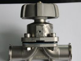 手動(dòng)快裝隔膜閥（一體式耐高溫手輪）