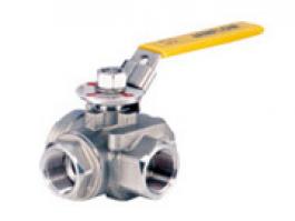 內(nèi)螺紋三通球閥（L型、T型）