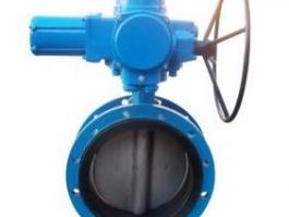 電動橡膠法蘭蝶閥(D941X-16Q)