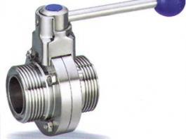 衛(wèi)生級外螺紋蝶閥(D21F-16P)